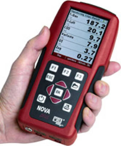 NOVAplus Emisyon Analizörü - Akredite Çevre Laboratuvarı Paketi