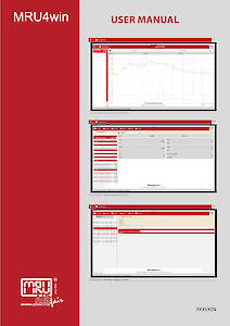 Manual For PC-Software ''MRU4WIN''